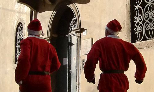 Santa Klaus Running, Belluno, Italy (Copyright © 2011 runinternational.eu)