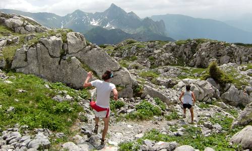 Skyrace Carnia, downhill from Pal Piccolo (Copyright © 2012 runinternational.eu)