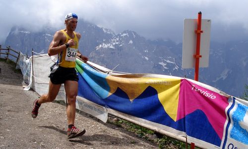 Berglauf Tarvisio, at the finish on Monte Lussari (Copyright © 2011 Anja Zechner / runinternational.eu)