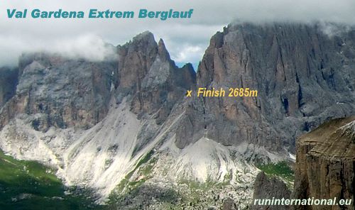 Val Gardena Extrem Berglauf - finish at 2685m (Copyright © 2011 Hendrik Böttger / runinternational.eu)