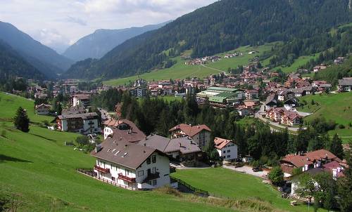 Moena, Val di Fassa, Trentino, Italy (Photo: from Wikimedia Commons, Author: Snowdog; Public Domain)