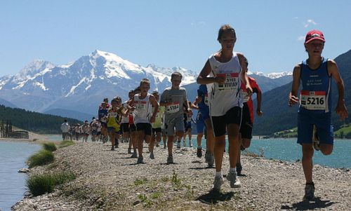 Reschenseelauf - children's run (Copyright © 2012 Reschenseelauf)