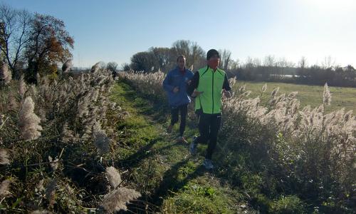 Marcia degli Alberoni - runners at the Isonzo River Mouth, Friuli-Venezia Giulia, Italy (Copyright © 2016 Hendrik Böttger / runinternational.eu)