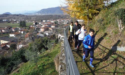 Corse Pignote, Artegna, Italy - fine views of the Friulian Plain with the Julian Prealps in the background (Photo: Copyright © 2017 Hendrik Böttger / runinternational.eu)