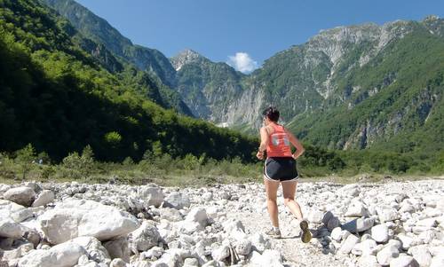 Marcia 'La Panoramica', Barcis, Italy - across a river bed (Copyright © 2013 Hendrik Böttger / Run International EU)