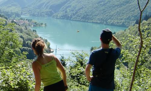 Marcia 'La Panoramica', Barcis, Italy - views of Lake Barcis (Copyright © 2013 Hendrik Böttger / Run International EU)