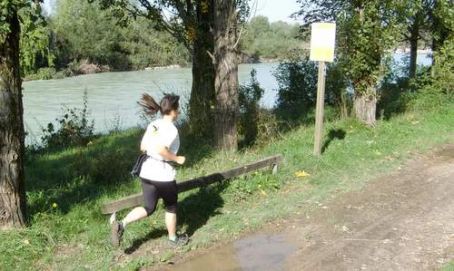 Marcia dei Tre Campanili, San Pier d'Isonzo - run along the River Isonzo (Copyright © 2013 Hendrik Böttger / Run International EU)