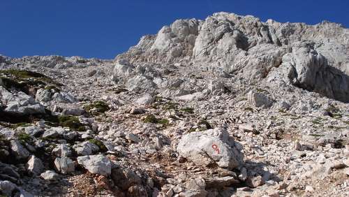 Grintovec Mountain Race: the route in the upper parts