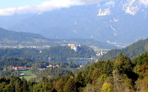 Bled as seen from Kupljenik (Photo: www.runinternational.eu)
