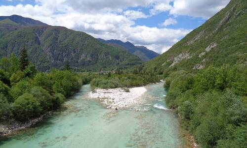 The River Soča near Bovec, Slovenia (Copyright © 2016 Hendrik Böttger / runinternational.eu)