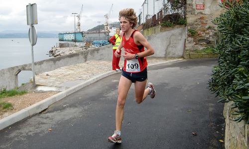 Aljaž Zaletelj, 3rd place Martinov tek Izola 2010 (Copyright © 2010 runinternational.eu)