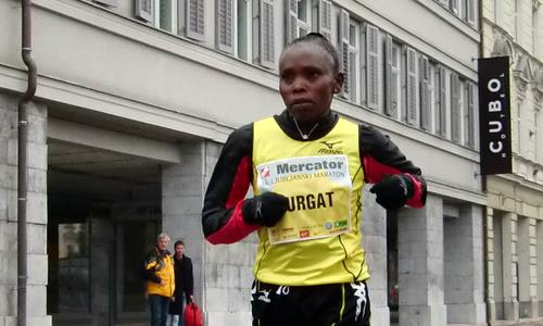 Lydia Kurgat, winner Ljubljana Marathon 2011 (Copyright © 2011 runinternational.eu)