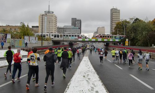 Ljubljana Marathon 2012 - at the 20km mark (Copyright © 2012 Hendrik Böttger)