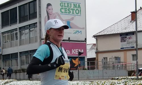 Ljubljana Marathon 2012 - Neža Mravlje of Slovenia (Copyright © 2012 Hendrik Böttger)