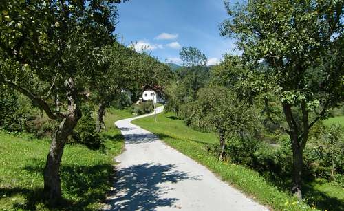 The route between Ljubno and Luče (Copyright © 2010 Hendrik Böttger / runinternational.eu)