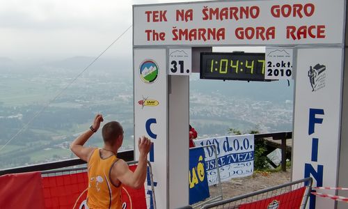 Šmarna gora Race 2010 - finish (Copyright © 2010 runinternational.eu)
