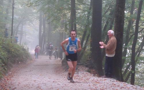 Mitja Kosovelj - winner of the Šmarna gora mountain race 2008