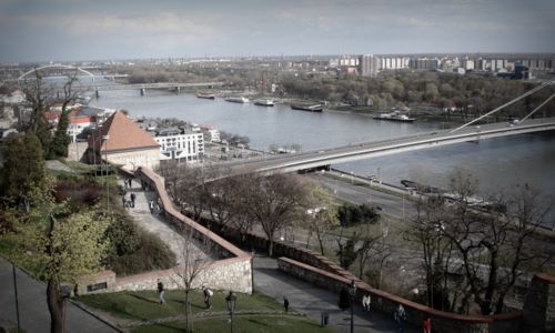 The bridges of Bratislava, Slovakia (Copyright © 2012 runinternational.eu)