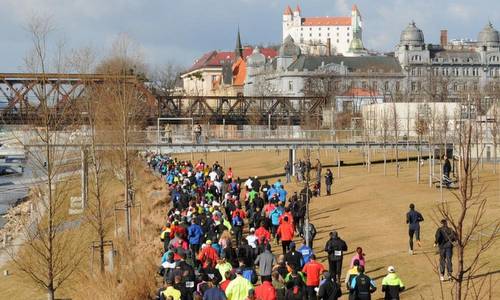 Zimné desiatky, Bratislava, Slovakia (Copyright © 2012 Bratislava Marathon)