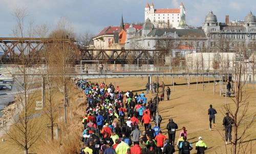 Zimné desiatky, Bratislava, Slovakia (Copyright © 2012 Bratislava Marathon)