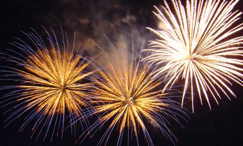 New Year Fireworks (Photo: Author Ondrejk / Wikimedia Commons / Public Domain)