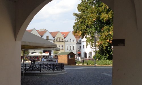 Mariánske námestie, the main square in the historic town centre of Žilina, Slovakia (Copyright © 2017 Hendrik Böttger / runinternational.eu)